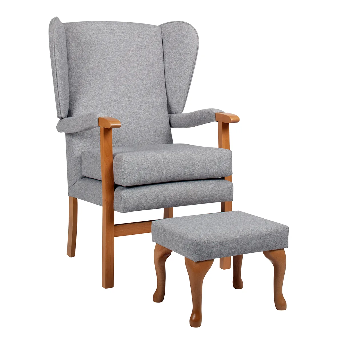 Jubilee Fireside Chair with Foot Stool.jpg
